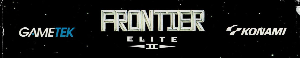 Spine/Sides for Frontier: Elite II (DOS): Top