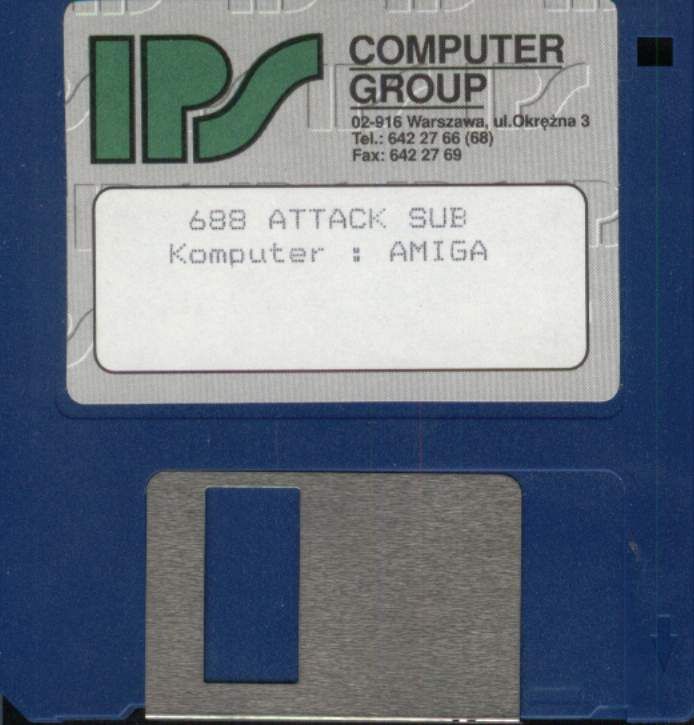 Media for 688 Attack Sub (Amiga) (Kolekcja Klasyki Komputerowej (Collection of Computer Classic))