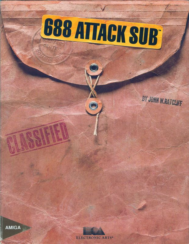 Front Cover for 688 Attack Sub (Amiga)