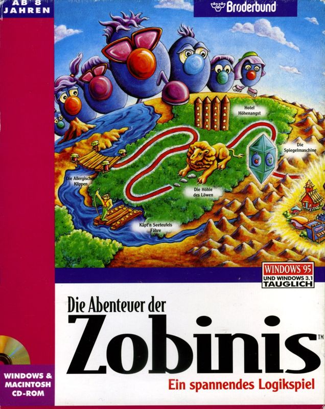 Front Cover for Logical Journey of the Zoombinis (Windows and Windows 3.x)