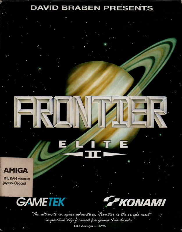 Front Cover for Frontier: Elite II (Amiga)