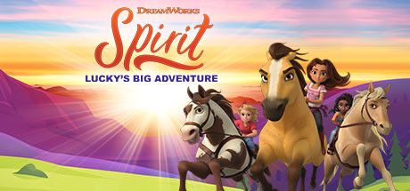Front Cover for DreamWorks Spirit: Lucky's Big Adventure (Windows) (Steam release)