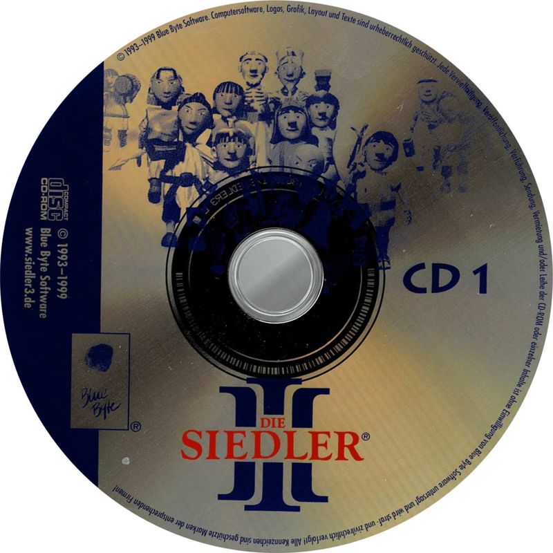 Media for Die Siedler III: Das Geheimnis der Amazonen (Sonderedition) (Windows): The Settlers III - Disc 1