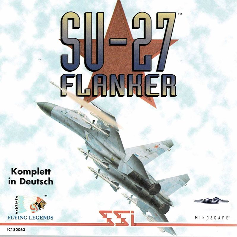 Other for Su-27 Flanker (DOS and Windows): Jewel Case - Front