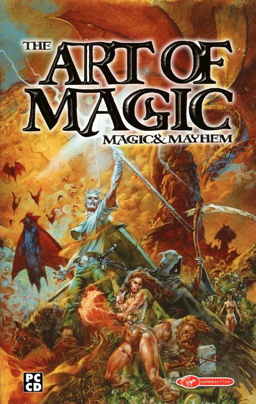 Manual for Magic & Mayhem: The Art of Magic (Windows): Front