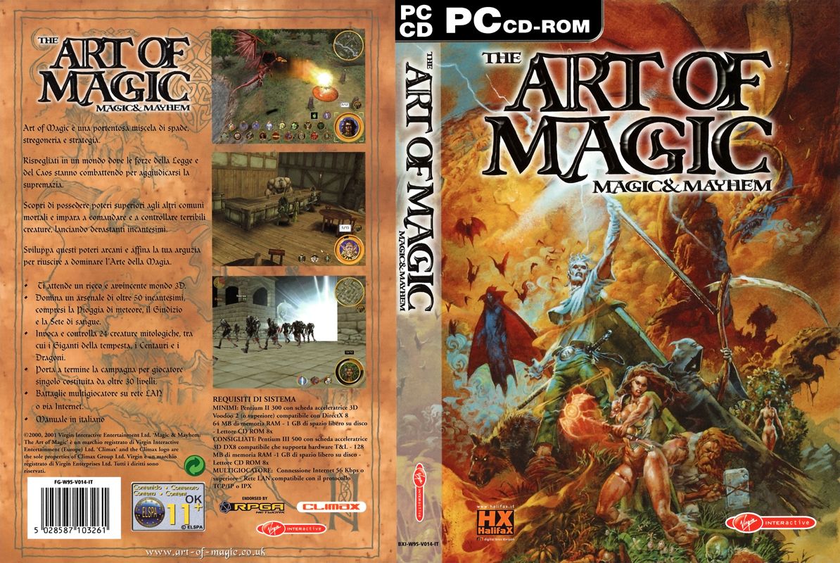 Full Cover for Magic & Mayhem: The Art of Magic (Windows)