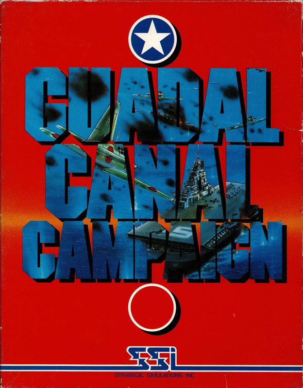 Front Cover for Guadalcanal Campaign (Apple II)
