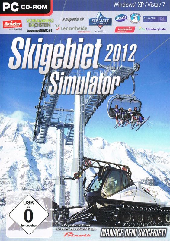 Front Cover for Ski-World Simulator 2012 (Windows)