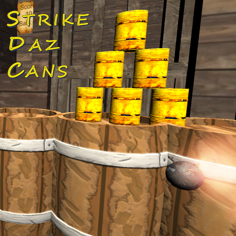 Front Cover for Strike Daz Cans (Nintendo Switch) (download release)