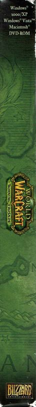 Spine/Sides for World of WarCraft: The Burning Crusade (Macintosh and Windows) (DVD release): Left