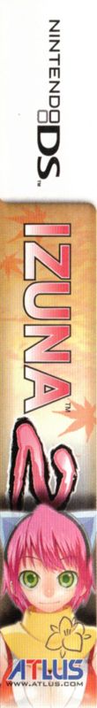 Spine/Sides for Izuna 2: The Unemployed Ninja Returns (Nintendo DS)