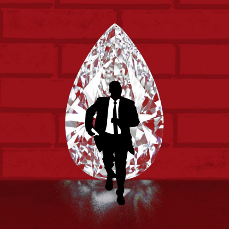 Front Cover for Diamant Rose (iPad and iPhone)