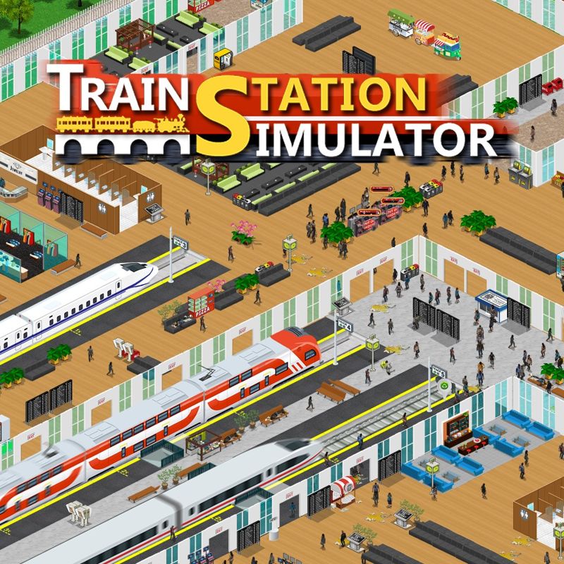 Front Cover for Train Station Simulator (Nintendo Switch) (download release)