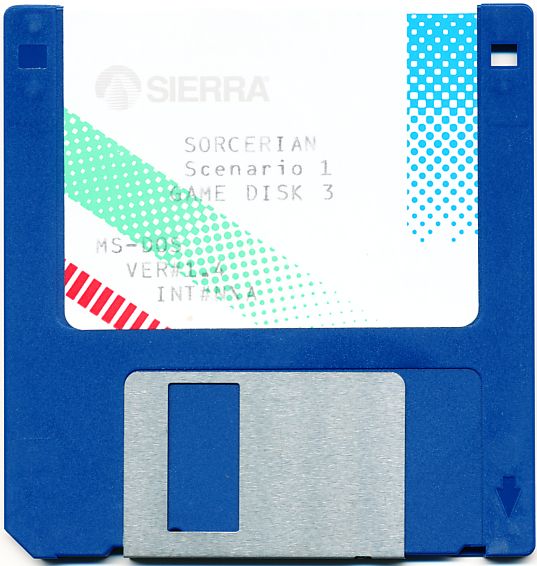 Media for Sorcerian (DOS): Disk 3