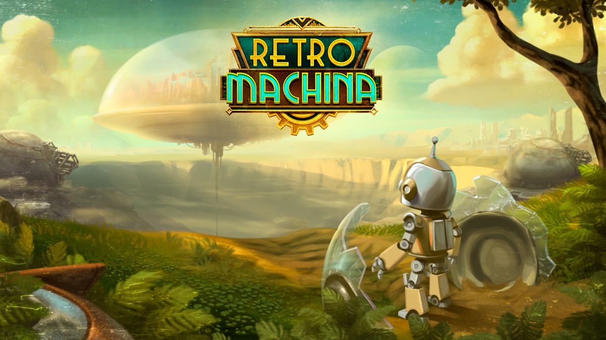 Front Cover for Retro Machina (Nintendo Switch) (download release)