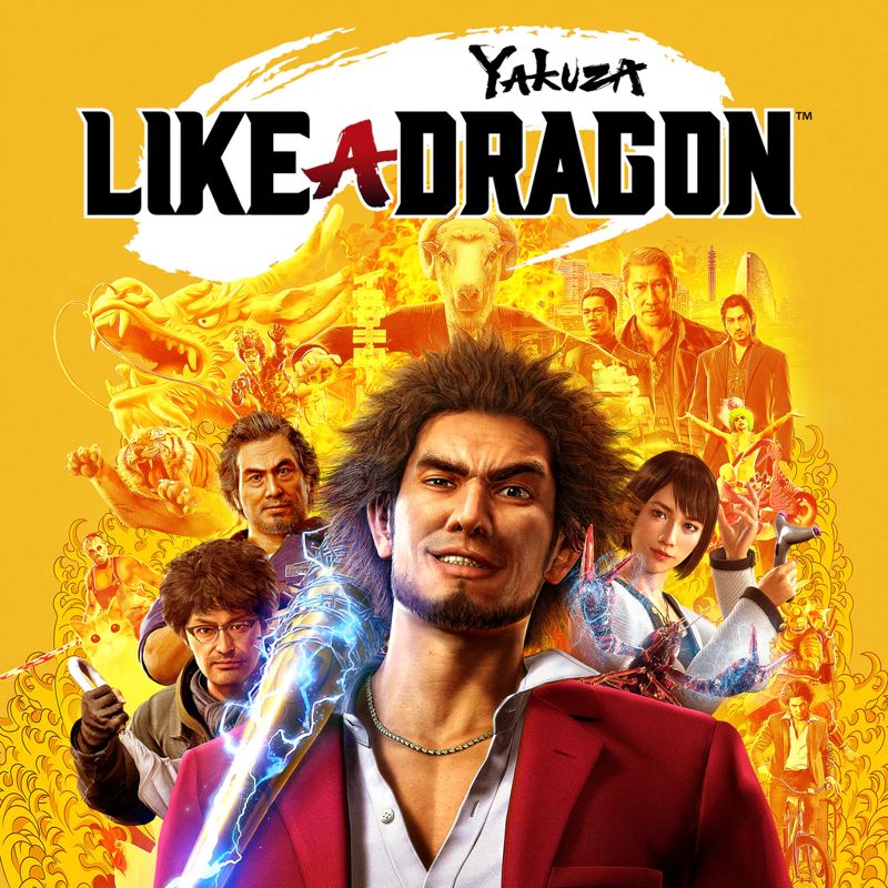 Front Cover for Yakuza: Like a Dragon (PlayStation 4 and PlayStation 5) (download release)