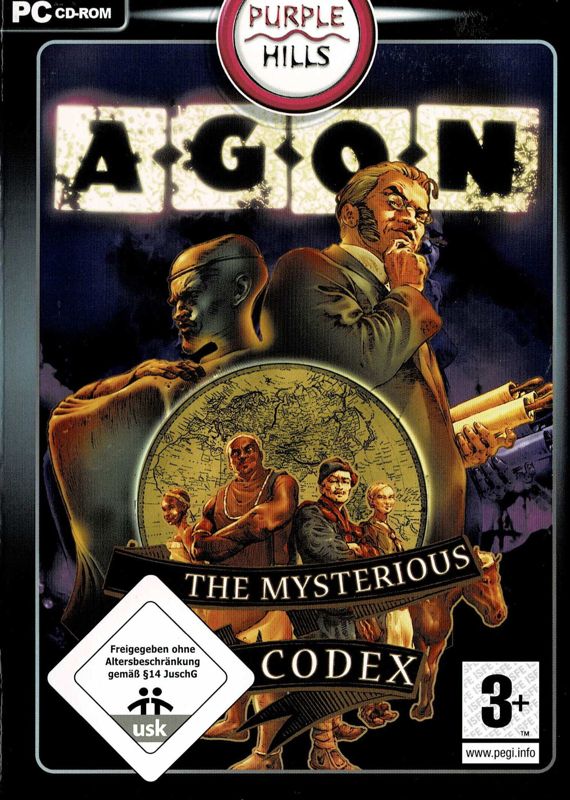 Front Cover for AGON: The Mysterious Codex (Windows) (Purple Hills release)