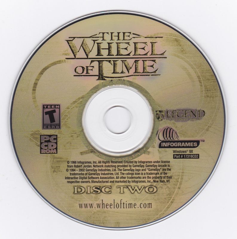 Media for The Wheel of Time (Windows) (Re-release): Disc 2