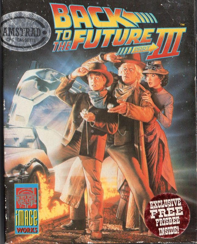 Front Cover for Back to the Future Part III (Amstrad CPC)