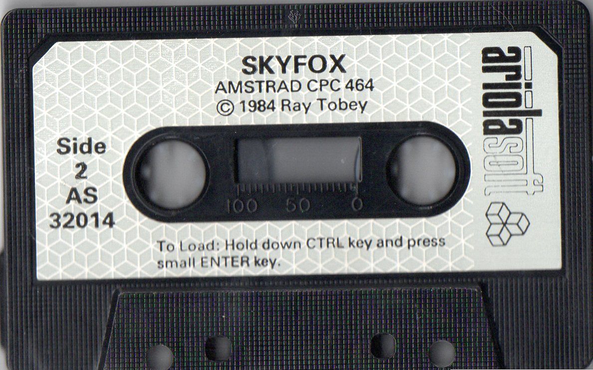 Media for Skyfox (Amstrad CPC)