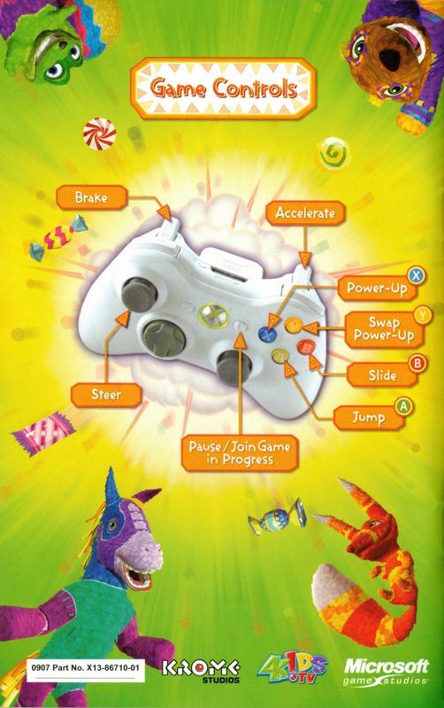 Viva Piñata Party Animals cover or packaging material MobyGames