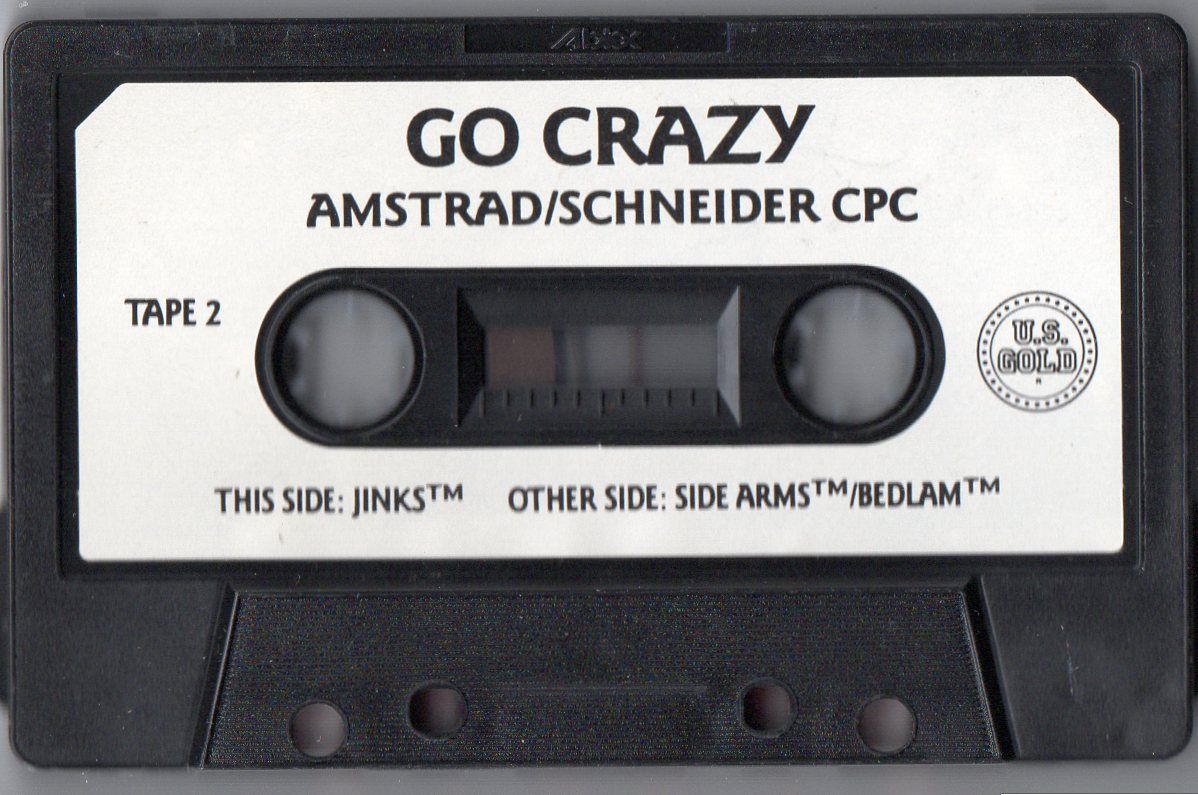 Media for Go Crazy (Amstrad CPC): Tape 2