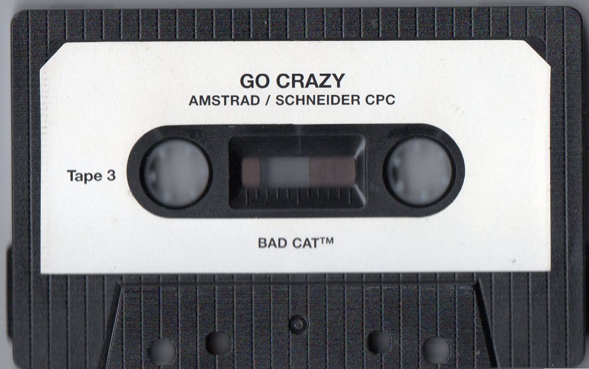 Media for Go Crazy (Amstrad CPC): Tape 3