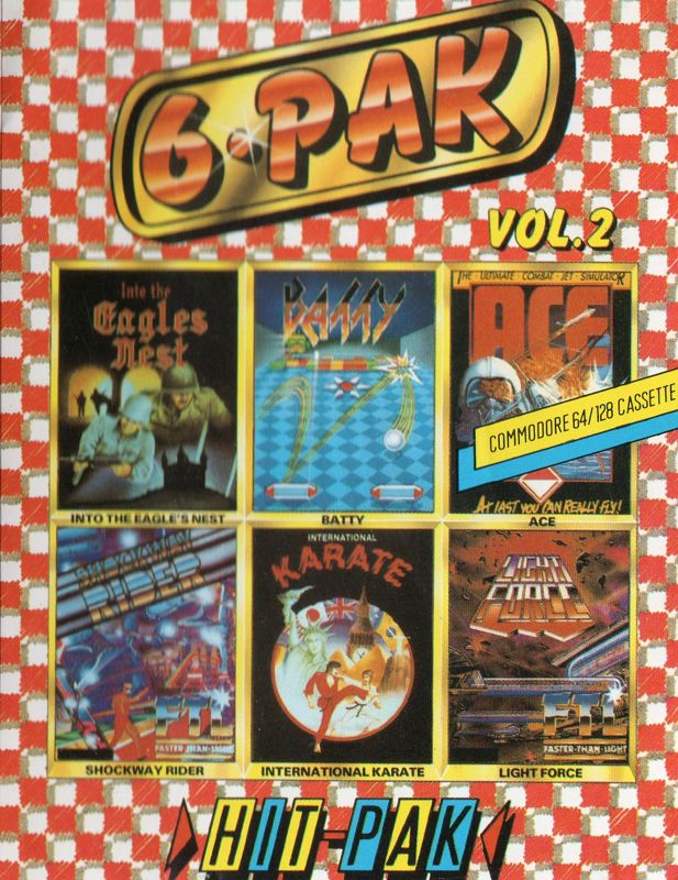 Front Cover for 6*Pak Vol. 2 (Commodore 64)