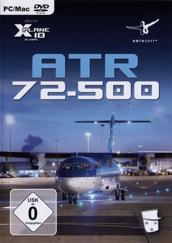 Front Cover for X-Plane 10: ATR 72-500 (Linux and Macintosh and Windows)