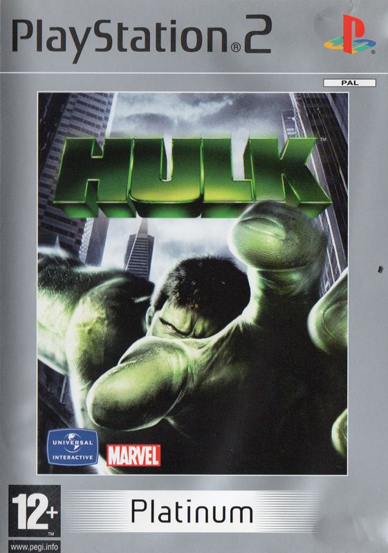 Hulk cover or packaging material - MobyGames