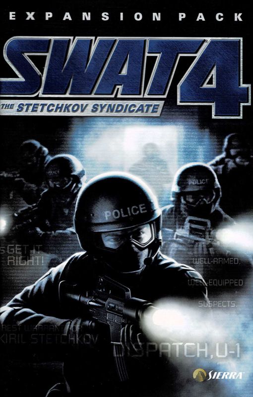 Manual for SWAT 4: The Stetchkov Syndicate (Windows): Front