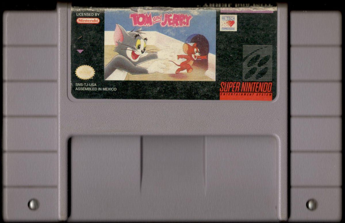 Media for Tom and Jerry (SNES) (Assembled in Mexico version)