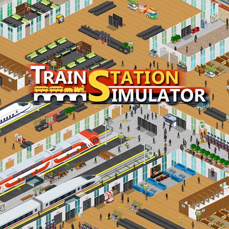Front Cover for Train Station Simulator (PlayStation 5) (download release)