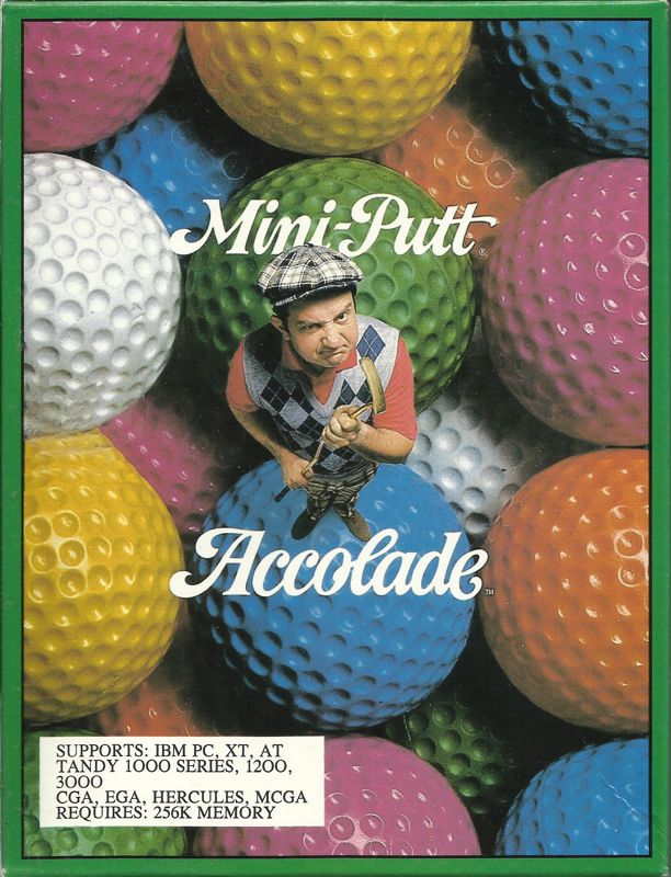 Front Cover for Mini-Putt (DOS) (Slash budget release)