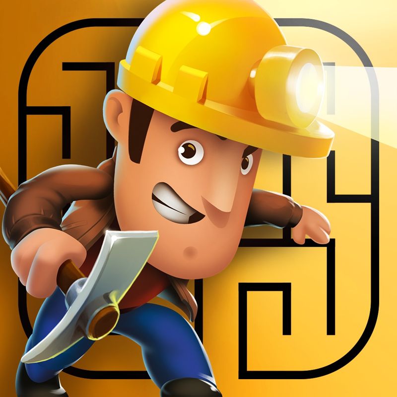 Front Cover for Diggy's Adventure (Browser) (Facebook game icon)