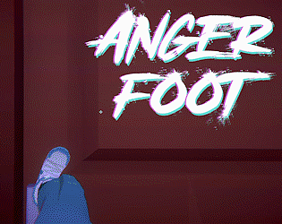 Front Cover for Anger Foot (Linux and Macintosh and Windows) (itch.io release)