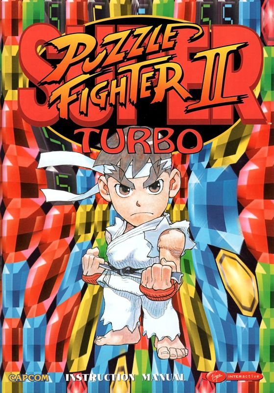 Manual for Super Puzzle Fighter II Turbo (Windows): Front