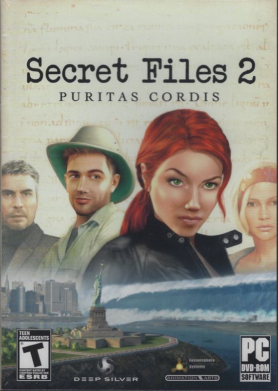 Front Cover for Secret Files 2: Puritas Cordis (Windows)