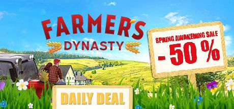Front Cover for Farmer's Dynasty (Windows) (Steam release): Spring Awakening Sale version