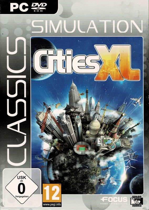 Front Cover for Cities XL (Windows) (Classics release)