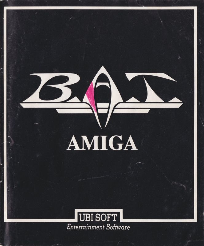 Manual for B.A.T. (DOS) (German EGA version): Front