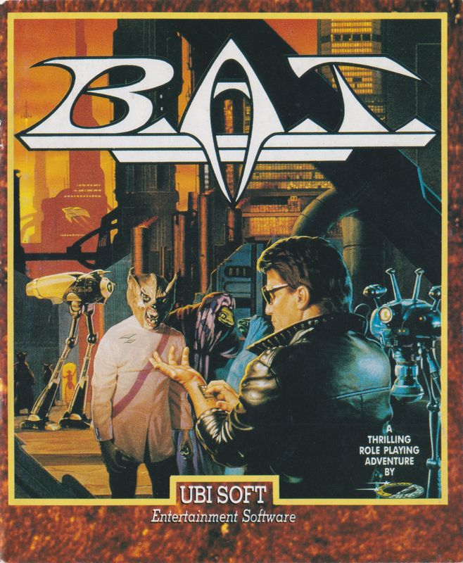 Manual for B.A.T. (DOS) (German EGA version): Story Manual Front