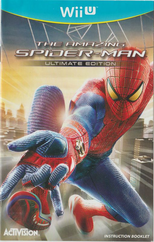 Manual for The Amazing Spider-Man: Ultimate Edition (Wii U): Front