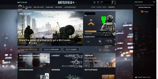 Battlefield 4 Battlelog Gets Updated with Bug Fixes, Second Assault Support