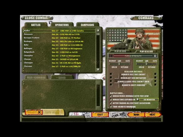 Close Combat: Wacht am Rhein (2008) - MobyGames Close Combat: Wacht am Rhein (2008) - MobyGames