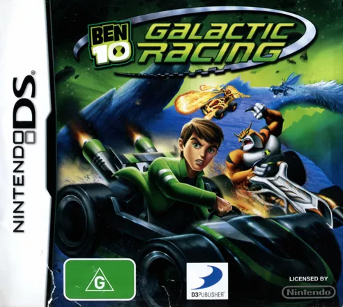 постер игры Ben 10: Galactic Racing