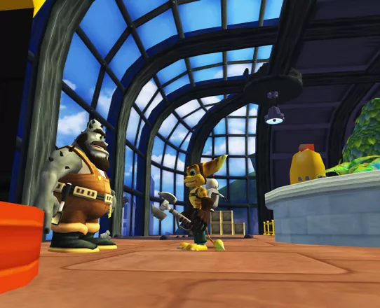 Screenshot of Ratchet & Clank: Going Commando (PlayStation 2, 2003) -  MobyGames