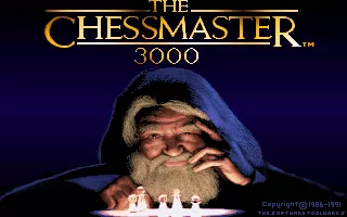 Screenshot of The Chessmaster 3000 (DOS, 1991) - MobyGames