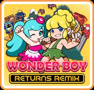 постер игры Wonder Boy Returns: Remix