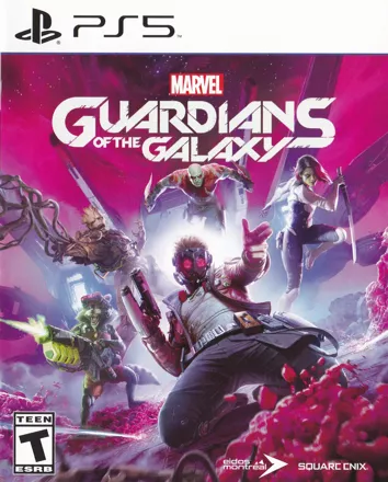 постер игры Marvel Guardians of the Galaxy